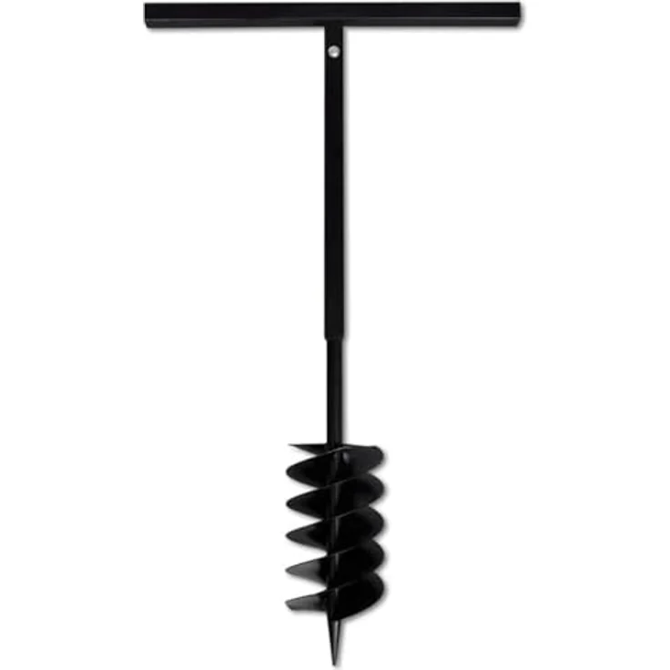 Erdbohrer mit Griff 150 mm Verlängerungsrohr 9 m – Bild 9