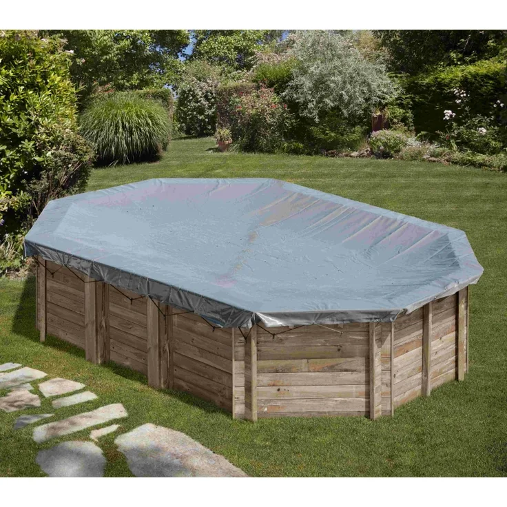 Gre Winterabdeckung, 476x376 cm, für Holzpool