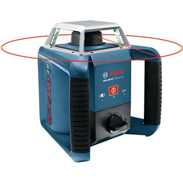 Bosch Professional Rotationslaser GRL 400 H (Ein-Knopf-Bedienfeld, max. Arbeitsbereich: 400 m, in Handwerkerkoffer) – Bild 4