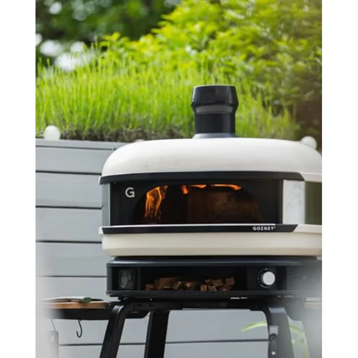 GOZNEY° Pizzaofen Gozney Dome Pizzaofen, Dual-Fuel-Technologie, Schnelle Aufheizzeit, Kochfläche aus Cordierit-Stein, Wetterbeständige Konstruktion, Komfortable Größe – Bild 3