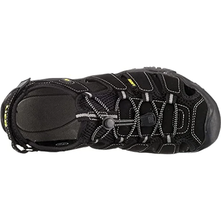 Lico Miami Herren Sandalen, Schwarz, Sicherheitssandalen mit Schnellschnürsystem und Klettverschluss, Größe 43 – Bild 6