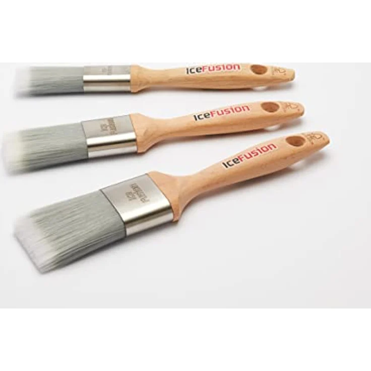 ProDec Advance Ice Fusion Synthetik-Pinsel-Set für Dispersions-, Glanz- und Satinfarben, 3-teilig – Bild 2