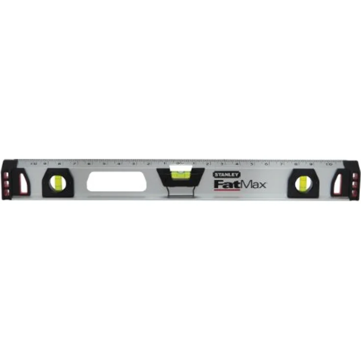 Stanley FatMax I-Profil Wasserwaage II (120 cm Länge, magnetisch, 2 vertikale Libellen-1 horizontale Libelle) 1-43-556 – Bild 2