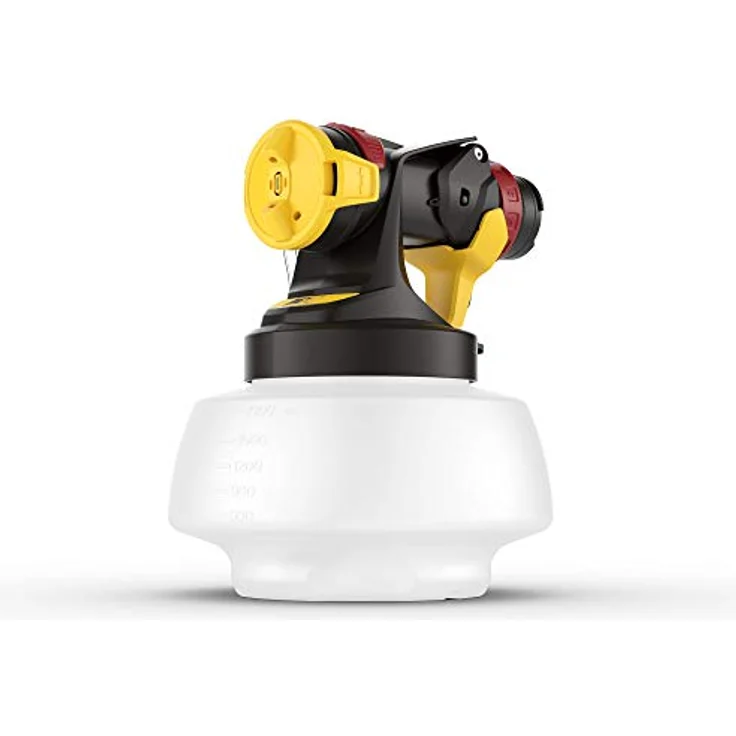 WAGNER Sprühaufsatz Wall Extra I-Spray 1800 für WAGNER Farbsprühsysteme FLEXiO - Dispersions- und Latexfarben für den Innenbereich, Behälter 1800 ml – Bild 2