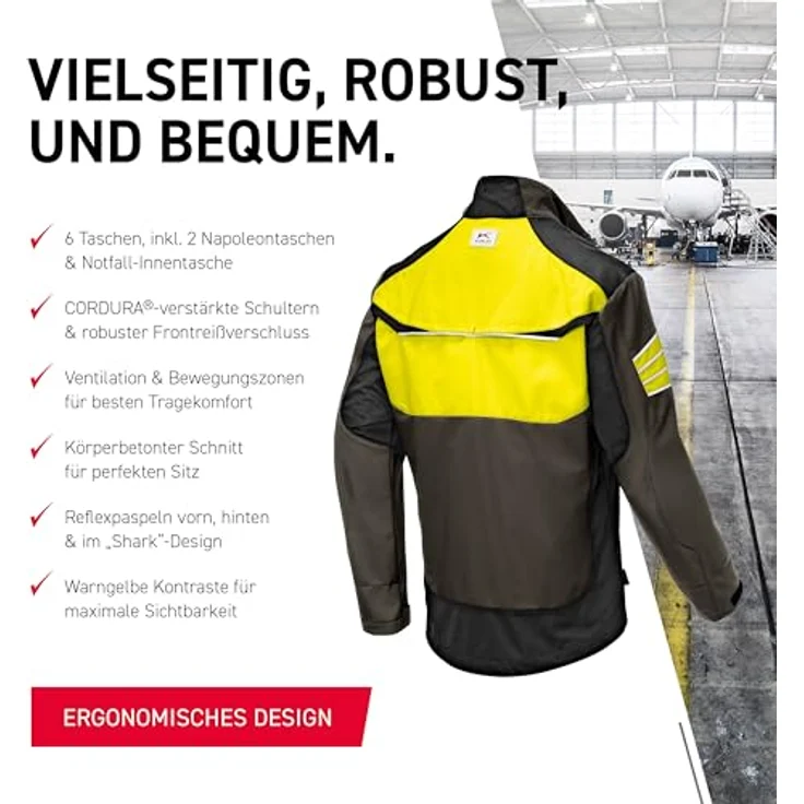 KÜBLER Workwear KÜBLER FOREST Arbeitsjacke bunt, Größe S, Unisex-Arbeitsjacke aus Mischgewebe, funktionelle Arbeitsjacke – Bild 6