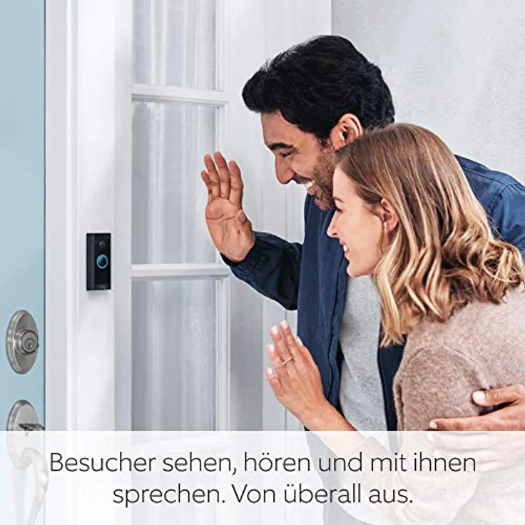 Ring Video Doorbell Wired WiFi black – Bild 2