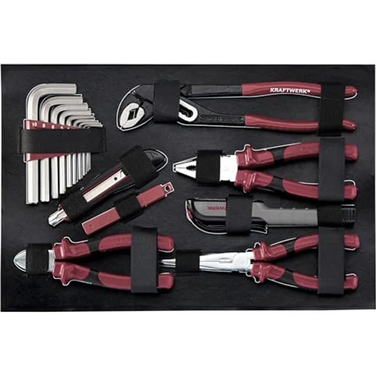 Kraftwerk 3944 123-teilig Profi-Alu-Werkzeugkoffer KW – Bild 5