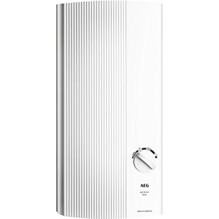AEG DDLE Basis 11 kW, Elektronischer Durchlauferhitzer mit stufenloser Temperaturwahl und VDE-Prüfung, Festanschluss 400V – Bild 1