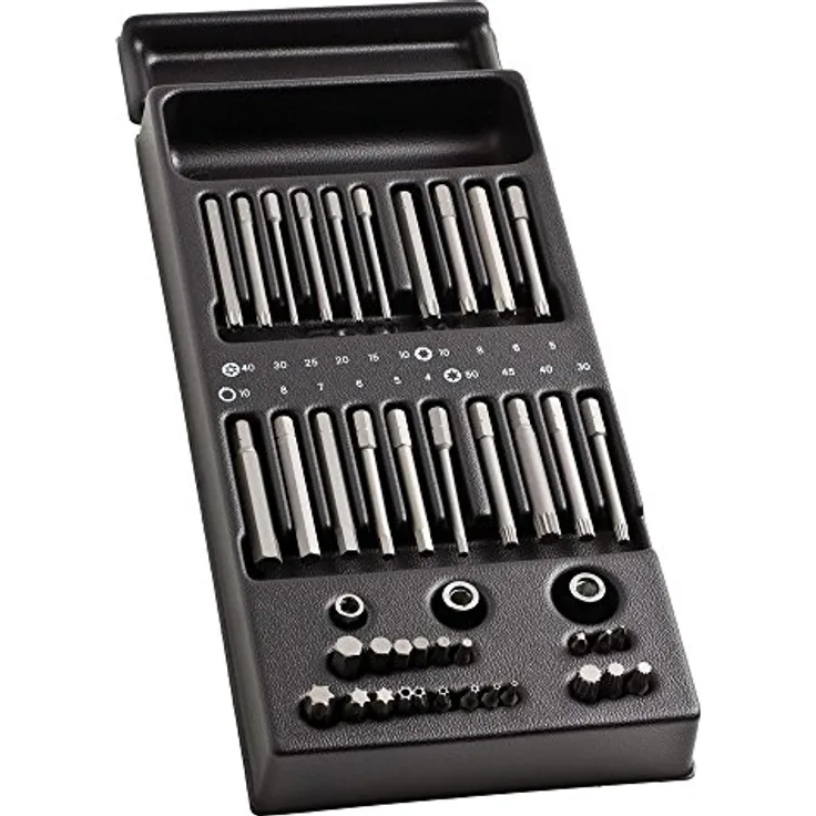 Facom MOD. E41 – Modulo Spitzen Schrauben, Bits 516 Serie in verschiedenen Größen (T4, T5, T50, T55, 4-10 mm, M6-M10)