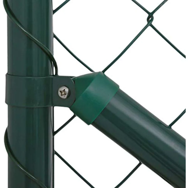 Maschendrahtzaun Komplettset 1,0 x 25 m Zaunset Gartenzaun Einschlaghülsen Zaun – Bild 4