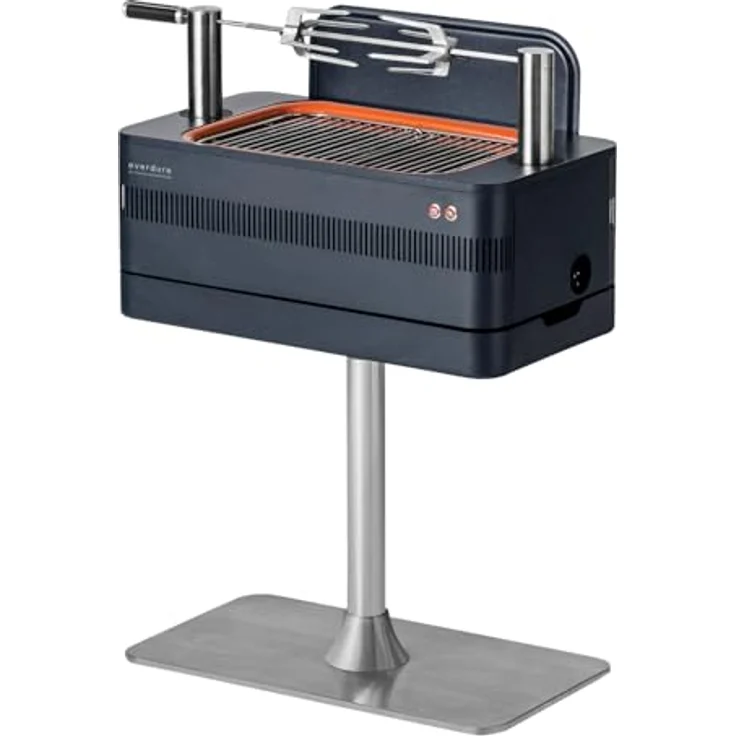 Everdure Holzkohlegrill Fusion inkl. elektrischem Anzünder und Standfuß – Bild 3