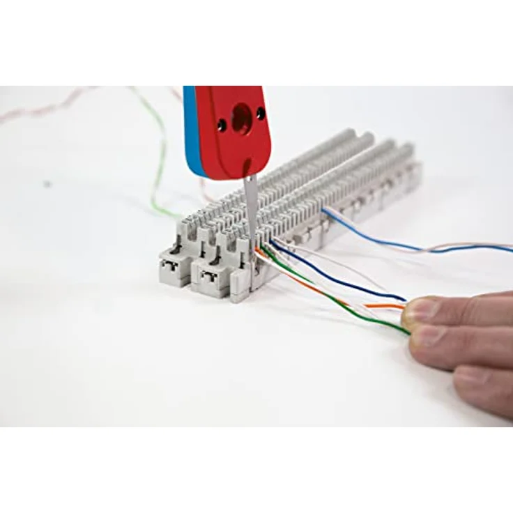 WEICON TOOLS LSA Sensor No. 40 | Anlegewerkzeug mit Sensor zur Beschaltung von LSA-Baureihen, Blau/Rot – Bild 4