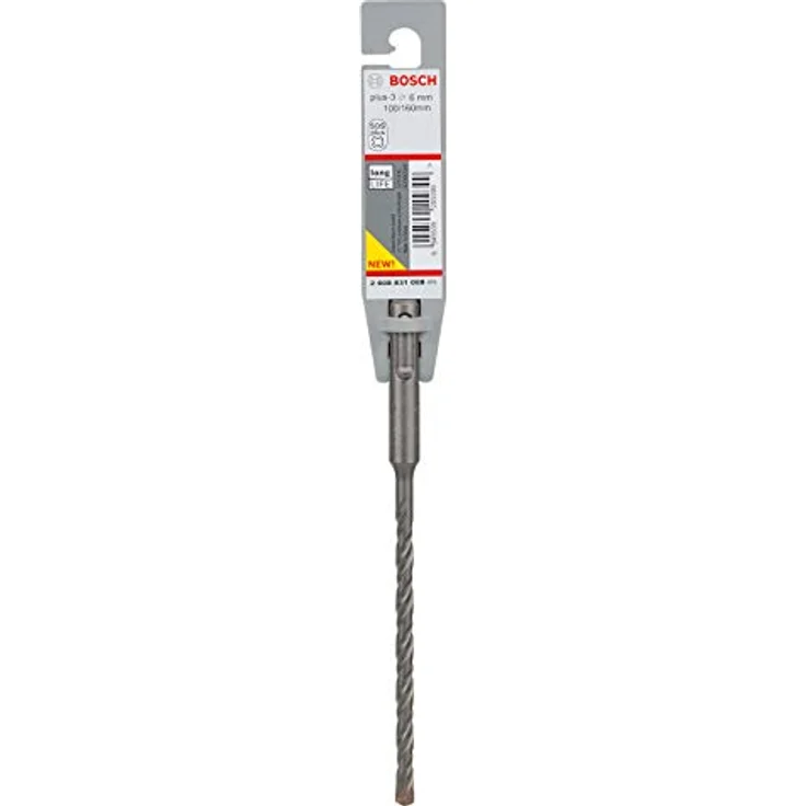 Bosch Professional Hammerbohrer SDS plus-3 (für Beton, 10 x 50 x 110 mm, Zubehör Bohrhammer) – Bild 5