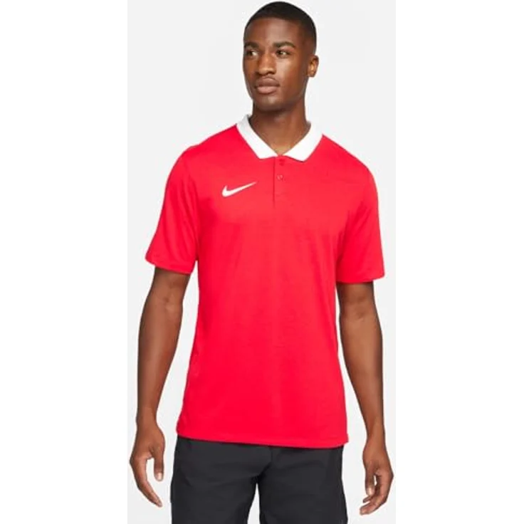 Nike Poloshirt Polo Club TEAM 20, rot/weiß, mit Dri-FIT-Technologie – Bild 3