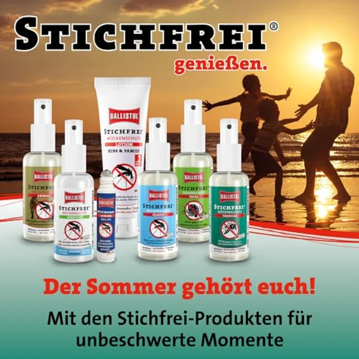 Ballistol Stichfrei Tropical, Insektenschutz-Spray mit 20% Icaridin und 5% Citrepel, 8 Stunden Schutz gegen Mücken und Zecken – Bild 7