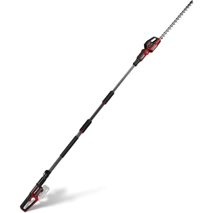 Einhell Professional GP-HH 18/50 Li T BL-Solo, Akku-Heckenschere 18V mit 550mm Schnittlänge und verstellbarem Teleskopstiel