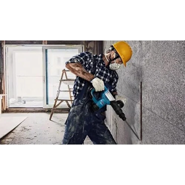 Bosch Professional GSH 5 Schlaghammer mit SDS max Koffer, Zusatzhandgriff, 1 x Spitzmeißel 280mm 7,5 J 1100 W – Bild 2