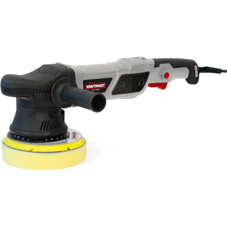 DINO KRAFTPAKET Poliermaschine Exzenter 950W 15mm Hub Digitale Anzeige 640229 – Bild 5