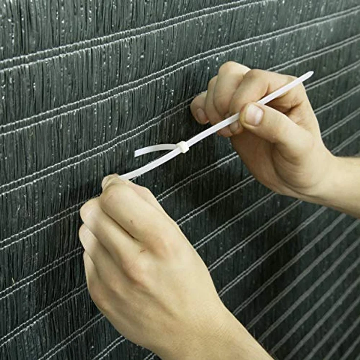 Windhager Sichtschutzmatte Raffia, 90x300cm, wetterfest und robust, grün – Bild 5