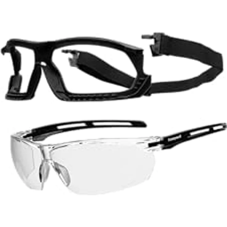 Honeywell Tirade™ versiegelte Schutzbrille mit beschlagfester ShieldPlus®-Beschichtung, dielektrisches Design, für Öl- und Gas/Chemikalien/Bauwesen, 1 Stück – Bild 5