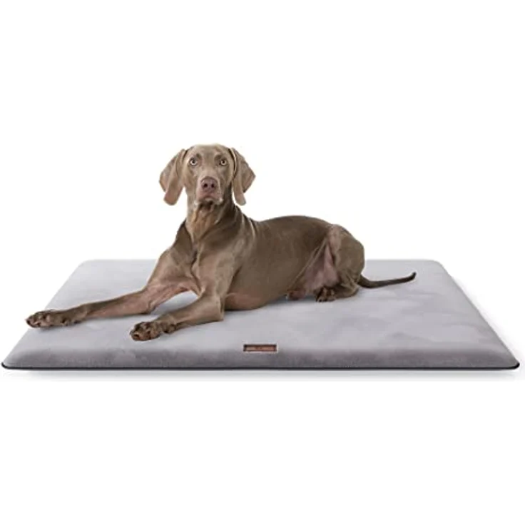 Knuffelwuff Kuschelige Hundematte Sunport aus weichem Fellimitat 100x70cm - Hundekissen für große, mittelgroße und kleine Hunde - Für Zuhause, Auto, Wohnmobil, Wohnwagen – Bild 1