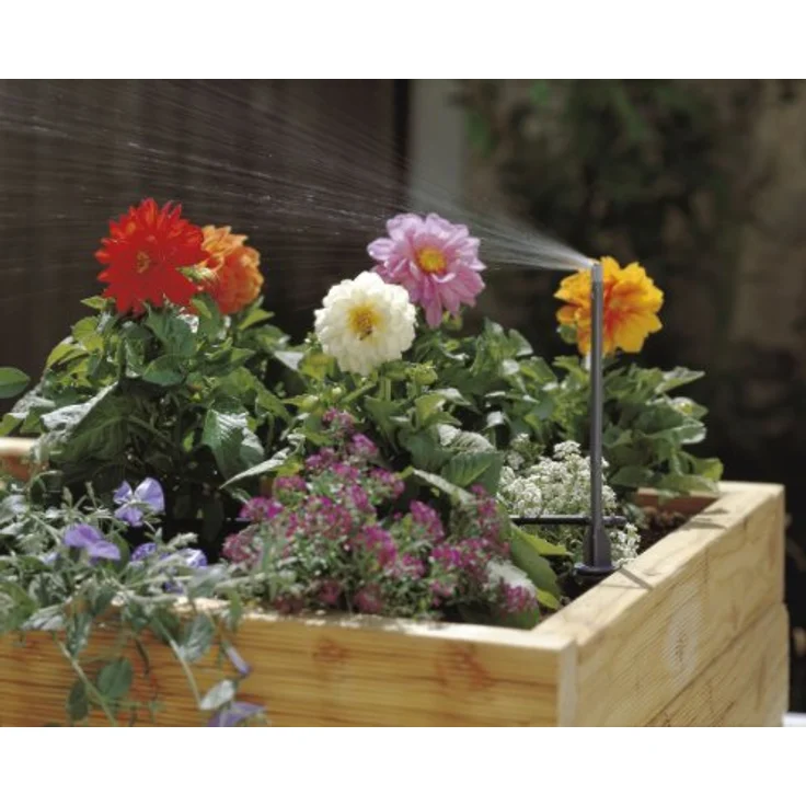 GARDENA Micro-Drip-System Endstreifendüse: Feinsprühende Sprühdüse zur Bewässerung langer, schmaler Bereiche, bis 2.75 m, 5 Stück (1372-20) – Bild 2