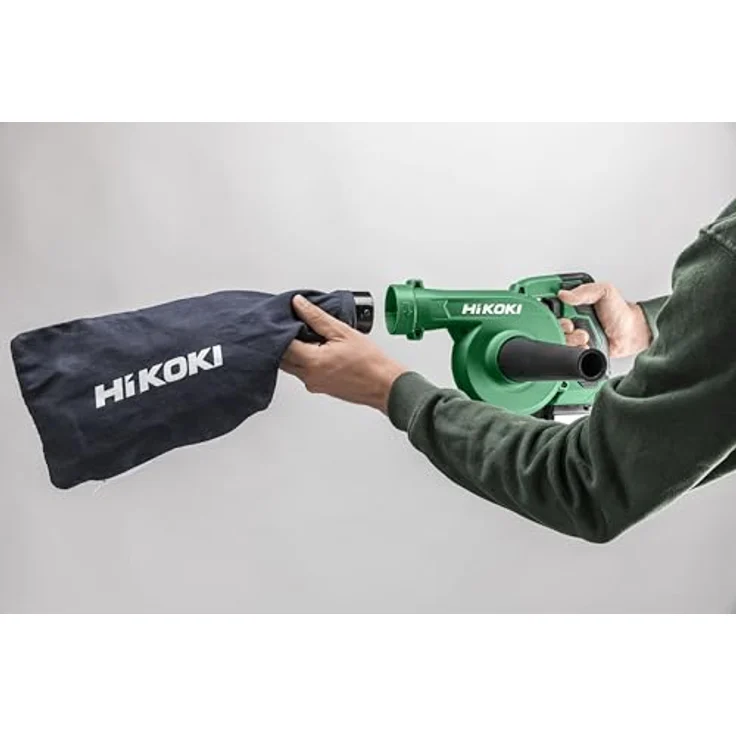 HIKOKI Akku Gebläse RB18DC, Laubsauger, Laubgebläse ink. Staubbeutel und 3 Geschwindigkeits-Stufen, 18V – Bild 8
