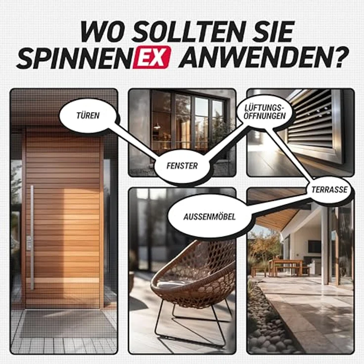 RepellShield® Spinnenspray mit Geraniol, 250 ml, natürliche Spinnenabwehr für Innen- & Außenanwendung – Bild 4