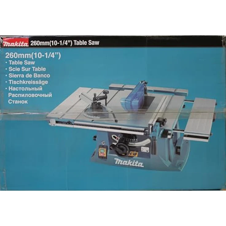 Makita Tischkreissäge MLT100NX1 inkl. Untergestell, blau, 1.500 Watt – Bild 15