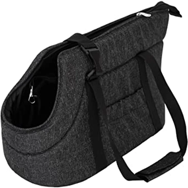 Hobbydog Hunde-Transportbox, strapazierfähige Transporttasche aus Oxfordstoff, schmutz- und kratzfest, R1: 42 x 20 x 22 cm – Bild 2