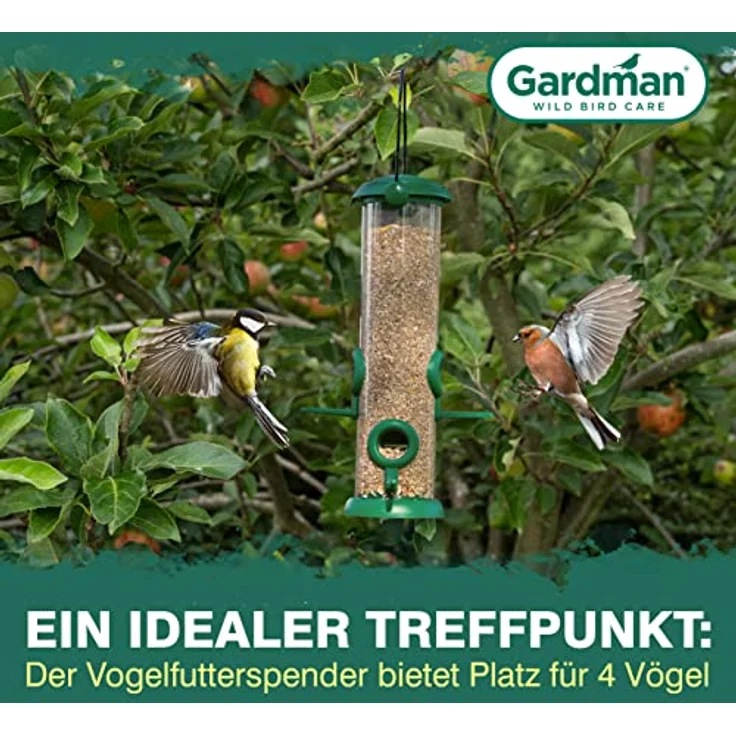 Gardman A01235 Futtersäule Kunststoff gr. Ausführung für Mischfutter – Bild 4