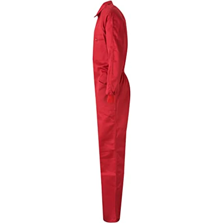 VELILLA Velilla 214, Mono Schutzanzug mit asymmetrischem Mittelverschluss, rot, Größe 52 – Bild 4