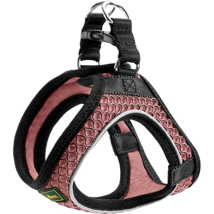 Hunter Dog harness Hilo Comfort XS pink - Hundegeschirr und Leine – Bild 1
