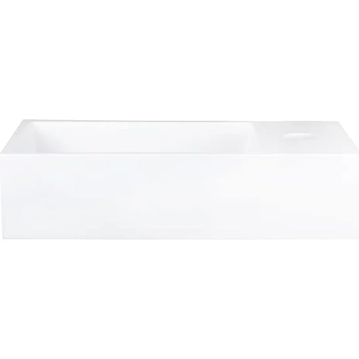Differnz Waschschüssel Differenz Waschbecken Aufsatzwaschbecken - Kompakt und modern, Solid Surface – Bild 2