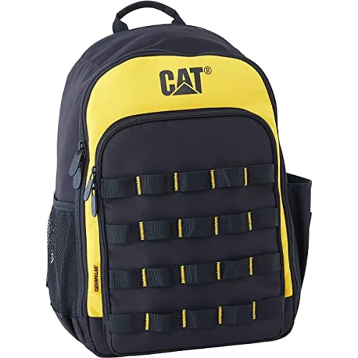 CAT GP-65038 21L Rucksack für Werkzeuge, 600D Polyester, leicht, 3 + 19 Taschen, Schwarz – Bild 1