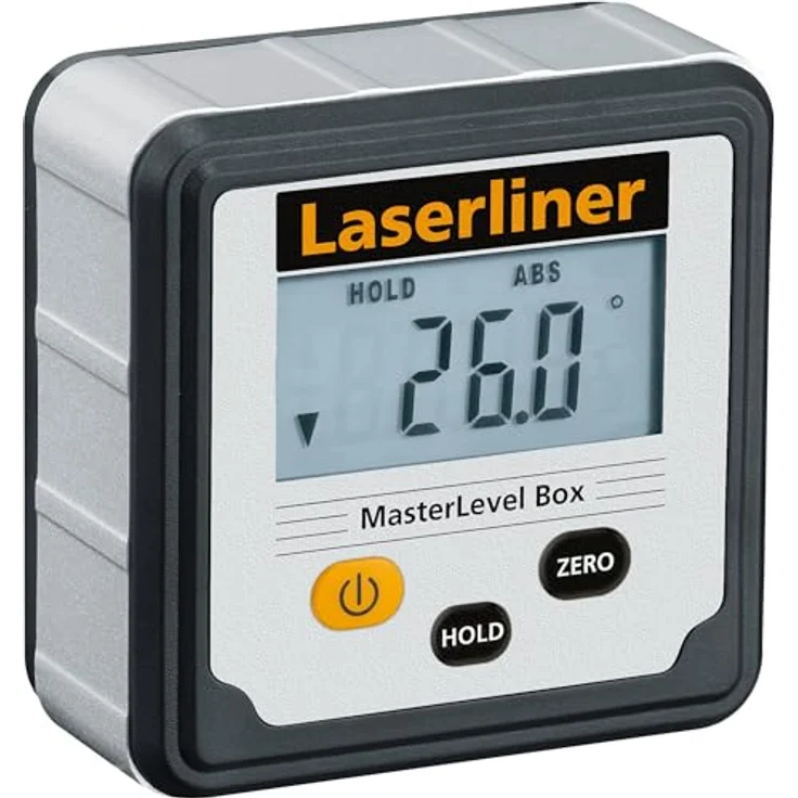 LASERLINER MasterLevel Box 081.260E Digitale Wasserwaage mit 360°-Winkelanzeige, nachhaltiges Gehäuse aus recyceltem Kunststoff – Bild 8