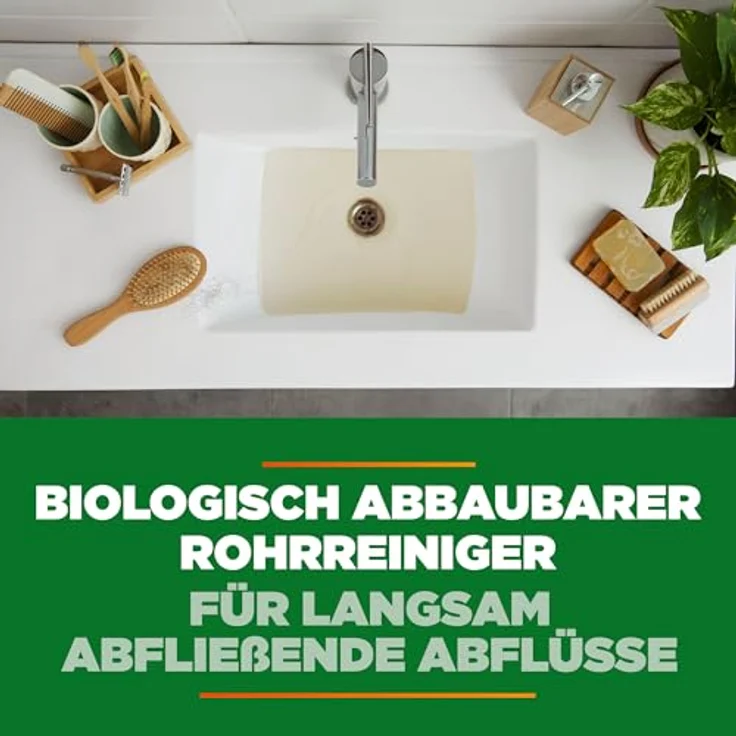 Drano (Mr Muscle) Extra Stark, Biologisch abbaubarer Rohrreiniger, 1er Pack (1 x 1000 ml) – Bild 3