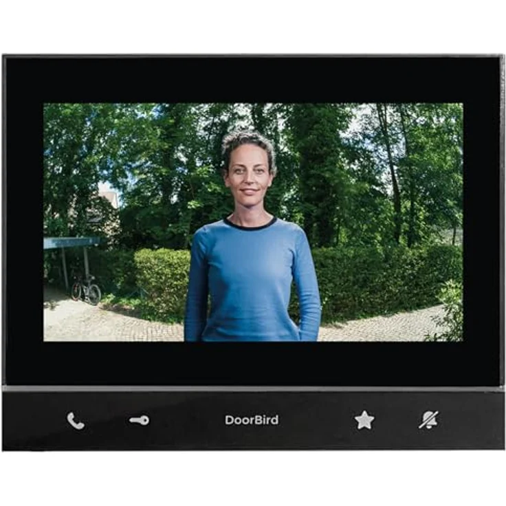 DoorBird A1103 IP Video Innenstation Black Edition, 7 Zoll Touch-Display, WLAN, LAN, Raum-zu-Raum-Kommunikation, PoE Unterstützung – Bild 1