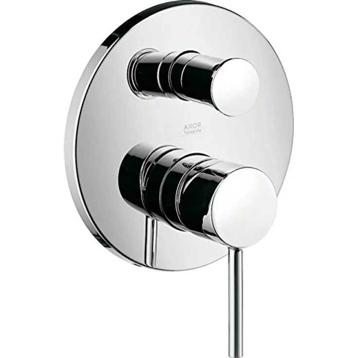 AXOR 10416000 Starck Unterputz Wannenarmatur, Chrom, für 2 Funktionen