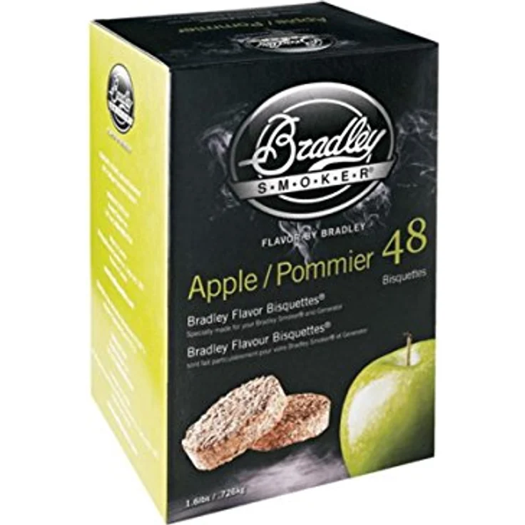 Bradley Apfel Bisquetten, 48 Stück Räucherholz, für Bradley Smoker - Preisvergleich – Bild 3