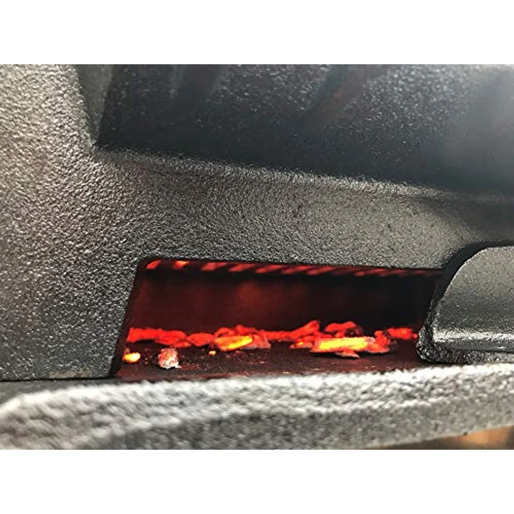 BBQ-Toro Gusseisen Grilltopf mit Grillrost | 50 x 25 x 23 cm | Hibachi Style Holzkohle Campinggrill – Bild 4