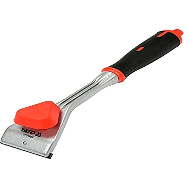 Professioneller Universal-Schaber mit Flachklinge von Yato | zum Entfernen von Aufklebern, Silikon, Lack usw. auf Glas, Holz und mehr | Klinge aus Stahl 62 mm