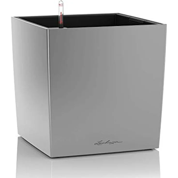 CUBE 30, All-in-One, Silber metallic - Lechuza – Bild 3