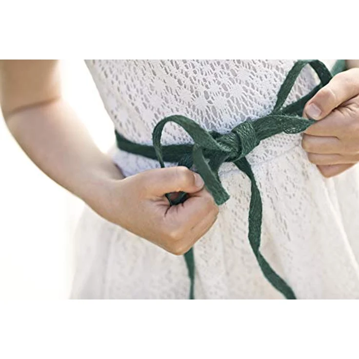 Windhager Jute Deko Band 1 cm x 20 m grün – Bild 3