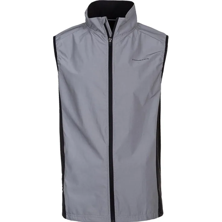 Endurance Peelier Light The Night, Herren Velojacke aus 100% reflektierendem Polyester, schwarz, Größe XL