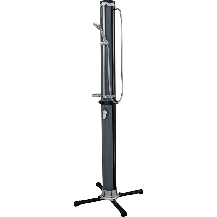 Bestway Solardusche Flowclear™, Gartendusche Solarflow™ 35 Liter, inkl. verstellbarem Duschkopf und 35-Liter-Wassertank