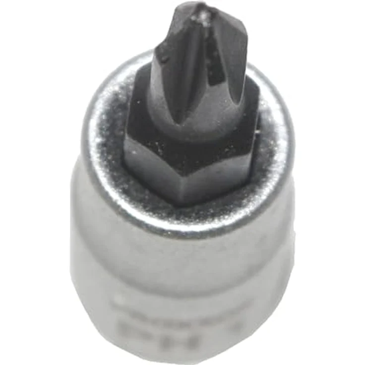 PROXXON INDUSTRIAL Bohrer- und Bitset 23730, Kreuzschlitzschrauben-Einsatz PH 1, Chrom-Silicium-Mangan-Molybdän-Stahl, 33 mm Länge – Bild 2