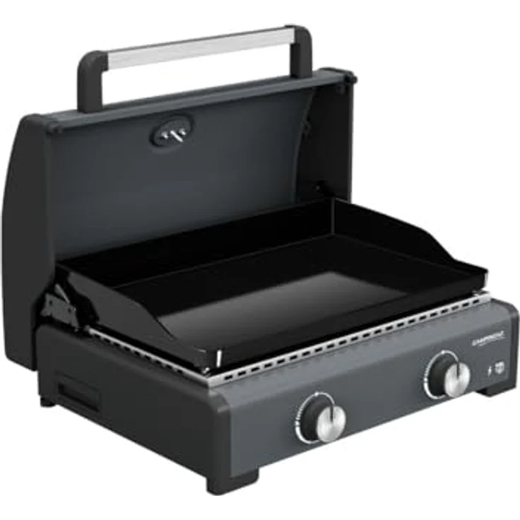 Campingaz Plancha Sigma 2 Cook, Gasgrill mit 2 Blue Flame Brennern und Thermometer, 65 cm x 56 cm x 31 cm – Bild 3