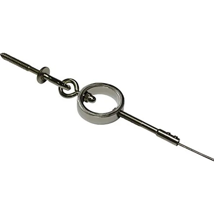 GARDINIA Seilspanngarnitur Ring, Chrom