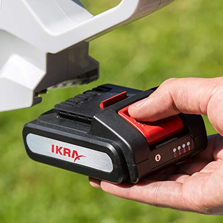 IKRA 20V 2,0Ah Li-Ion Akku Typ LI 22, Ersatzakku für Gartengeräte mit LED-Display – Bild 9
